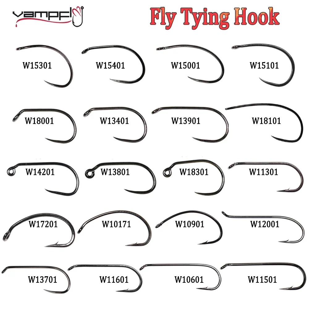 Fishing Hook Assortment - 200pcs 가시 및 Barbless 낚시 플라이