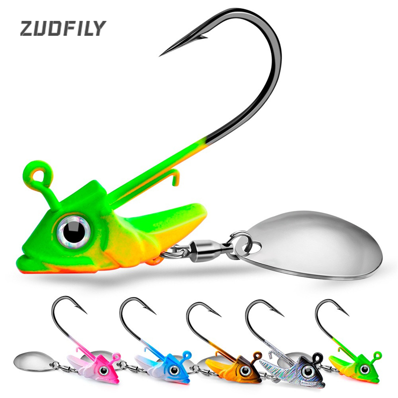 Fishing Hook Circle - 7g 10g 15g 리드 헤드 지그