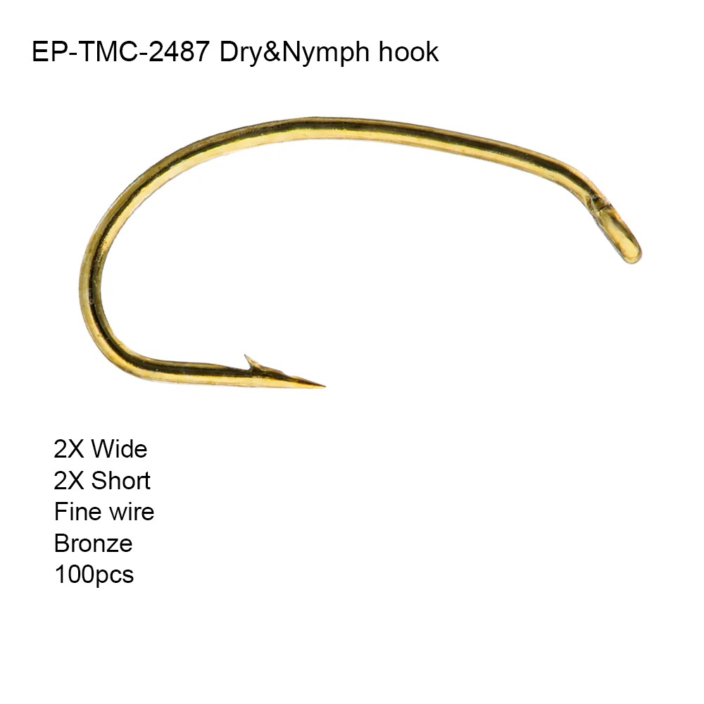 유펭 100개입 EP-TMC2487 드라이 플라이 훅  - Fishing Hook Barbless 리뷰 및 가격