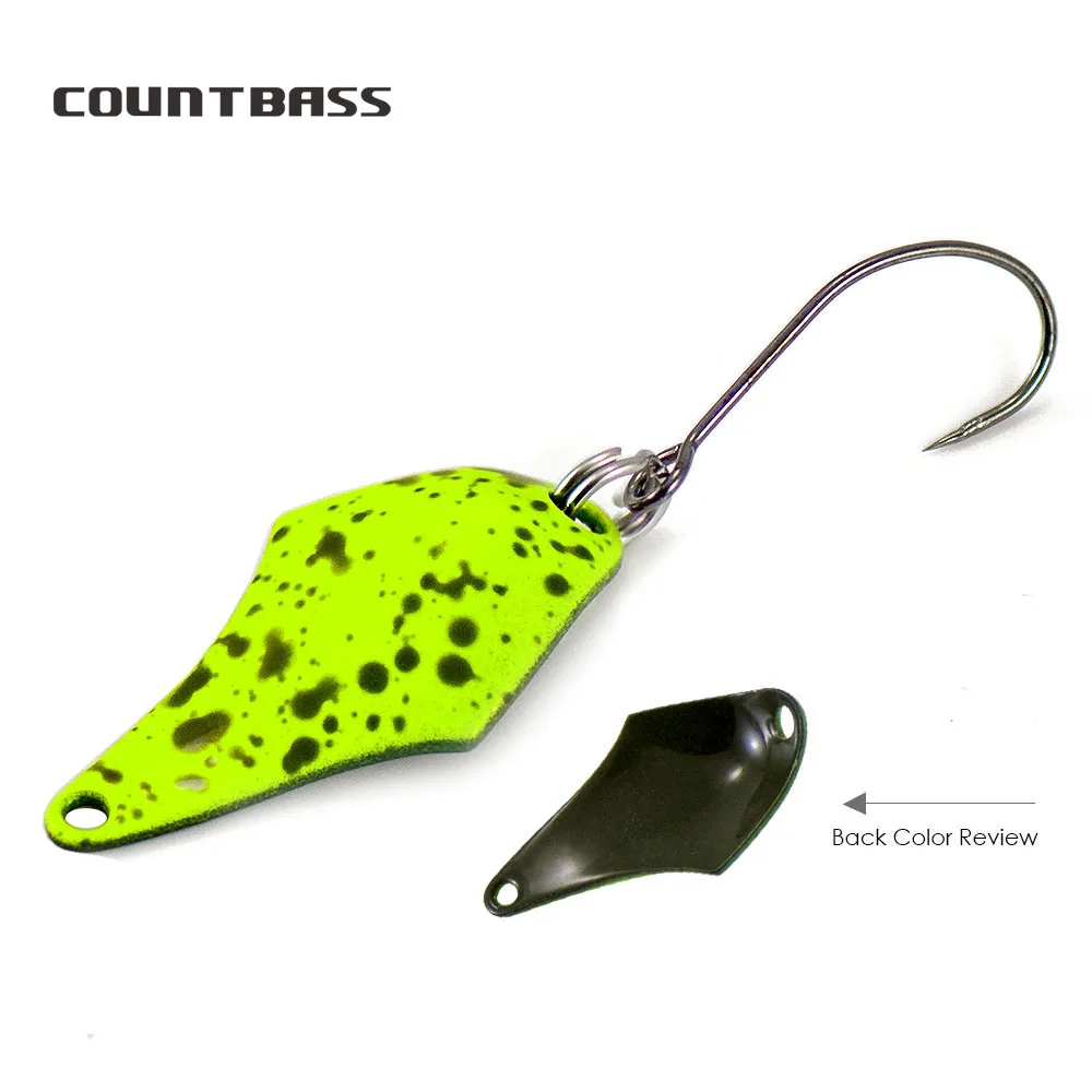 COUNTBASS 5/64oz 2g 캐스팅 스푼(바블리 - Fishing Hook Barbless 리뷰 및 가격