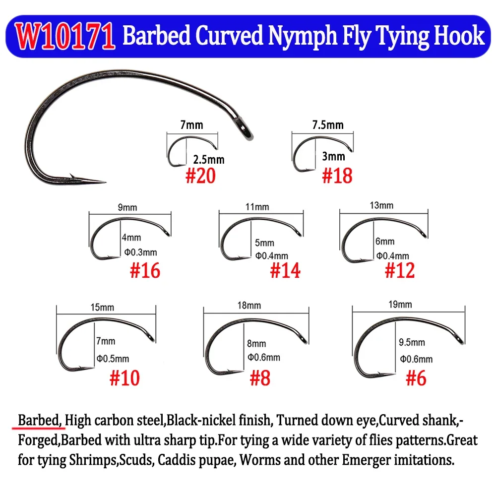 200pcs 가시 및 Barbless 낚시 플라이 후크 - Fishing Hook Assortment 리뷰 및 가격