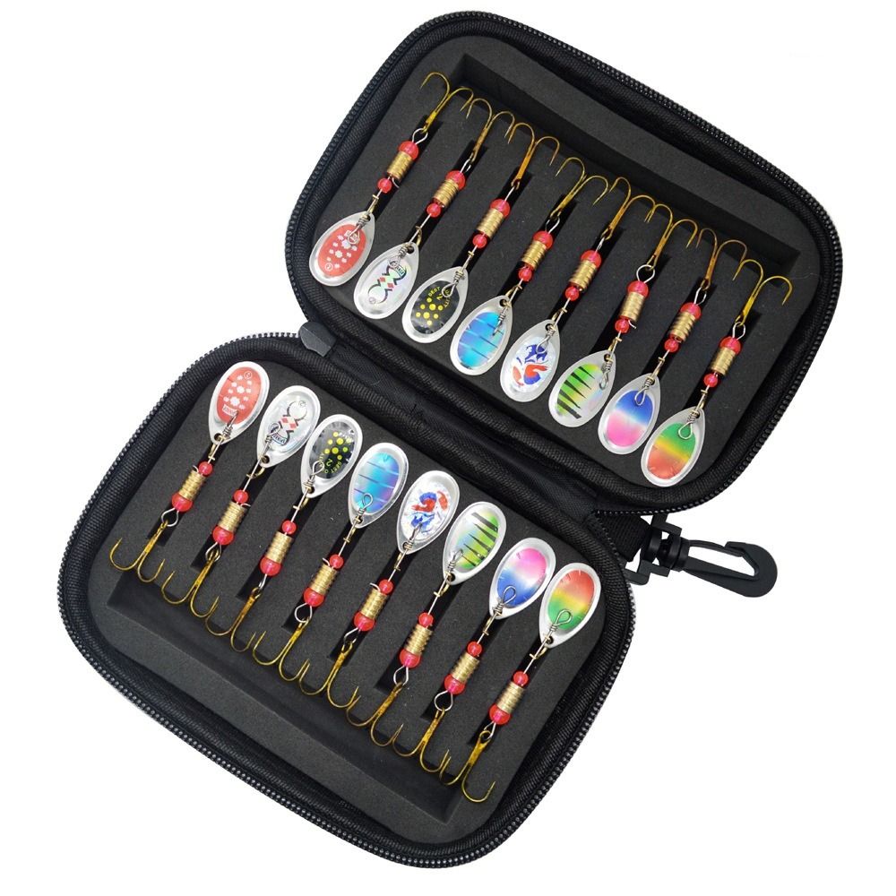 회전 글리터 스피너 낚시 미끼 보관 케이스 지깅 미끼  - Fishing Hook Jig 리뷰 및 가격