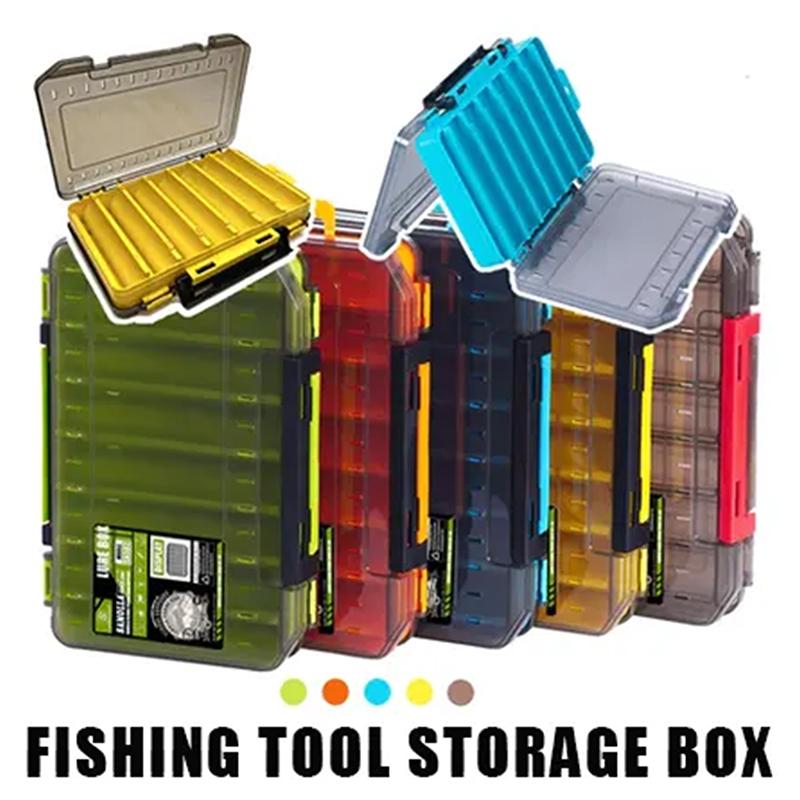 양면형 컴팩트 태클 박스 - 루어, 훅, 미끼를 위한  - Fishing Hook Box 리뷰 및 가격